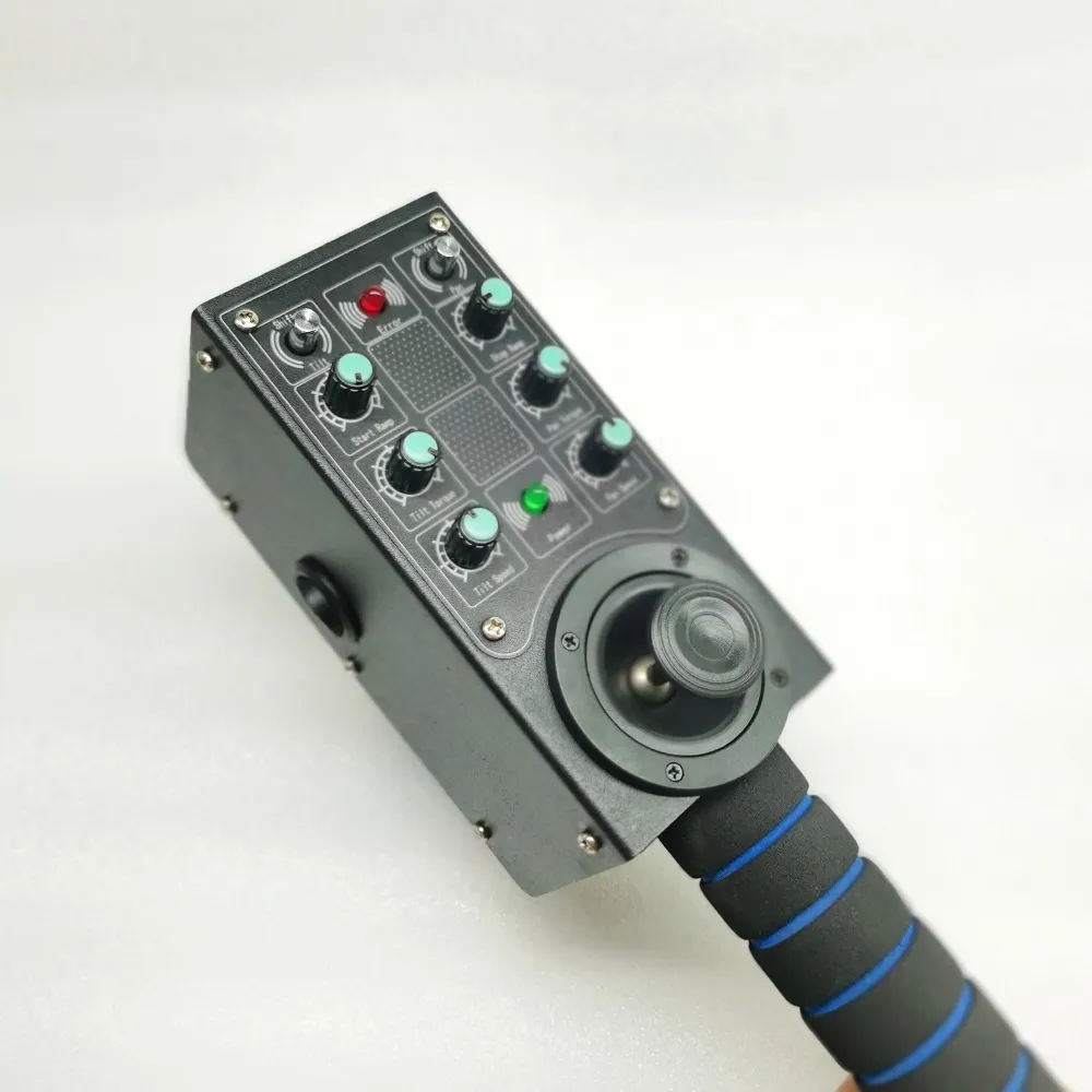 Управление наклоном наклона дистанционного контроллера с адаптером мощности для 2 -осевой камеры Crane Crane Jib