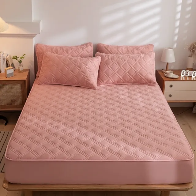 Protège-matelas imperméable pour lit simple ou double, housse de rangement  anti-poussière, taille S/L