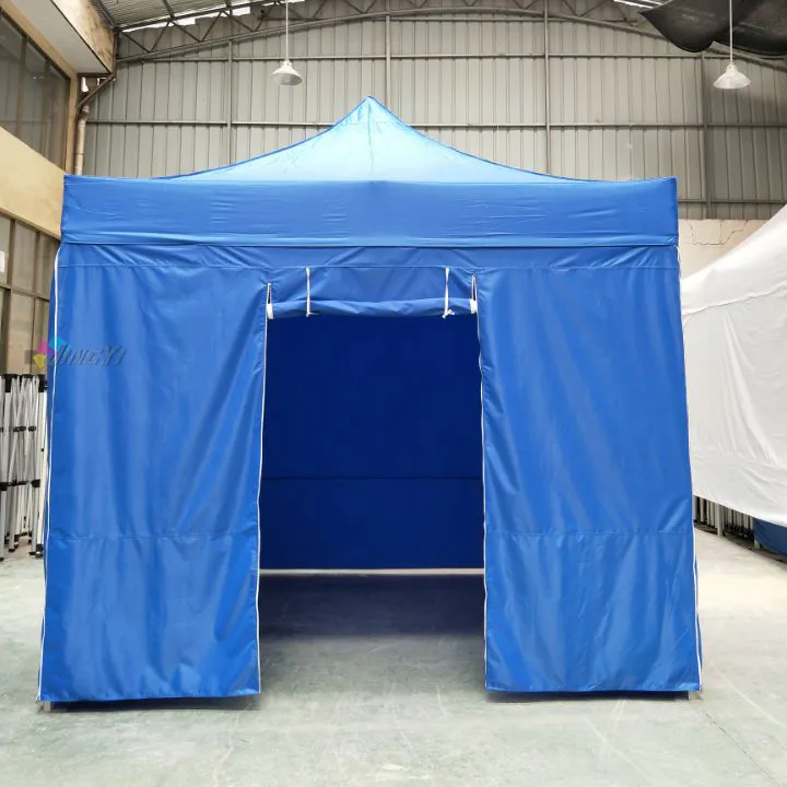 Tenda tendone per tendone pop-up per eventi allungabile impermeabile per gazebo pieghevole impermeabile da 30 mm a tubo quadrato in acciaio da 30 mm con 4 pareti complete