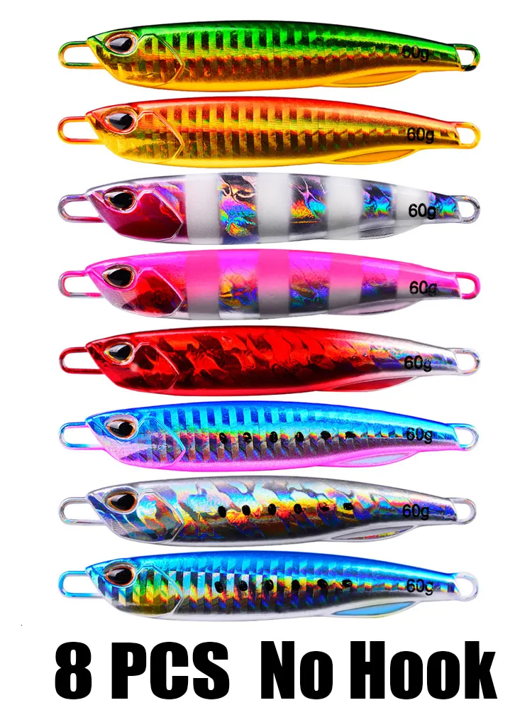 Jigging Lure Set With Metal Cutting Tools Spinner Spoon For Bass