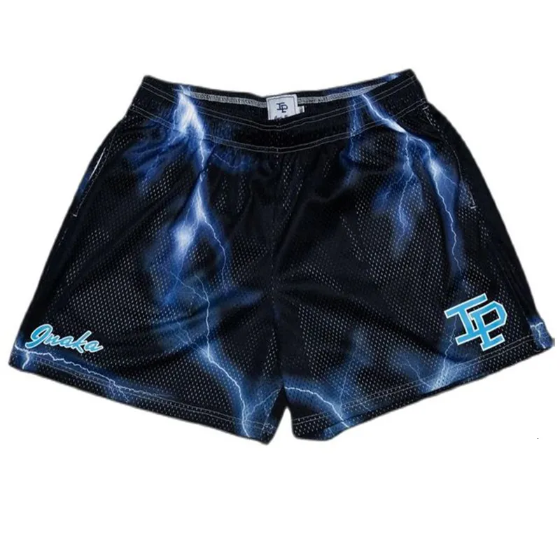 Shorts pour hommes Inaka Shorts Hommes Femmes Classique GYM Basketball Workout Mesh Inaka Power Shorts Fashion Design hommes shorts 230607