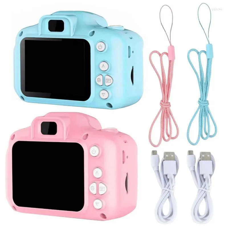 Caméscopes Digital Camera Toddler Toy Kids Video avec Po Frames Selfie Camcorder