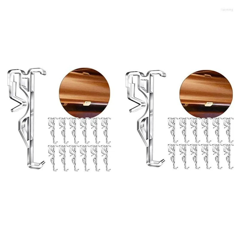 Clear Plastic Curtain Valance Clips For Hidden Windows Horizontal