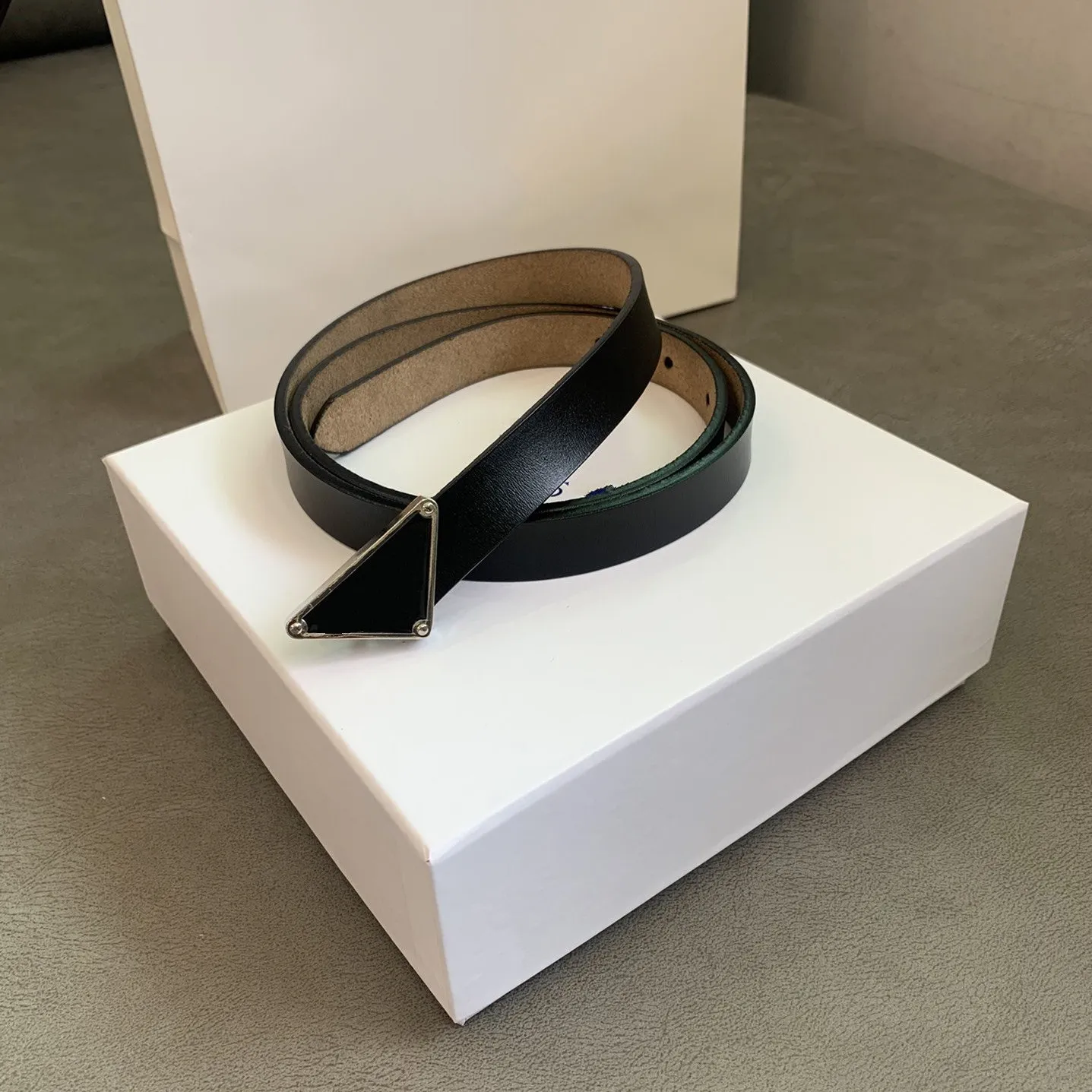 Genuine Cowhide Leather Belt For Women 2.0 Cm Wide... From  display picture 1