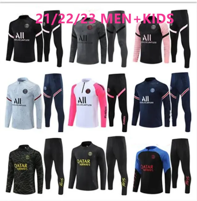 Paris Saint Germain 2022 23 Home Soccer Jersey Tracksuit Classic Style for Adults and Kids
