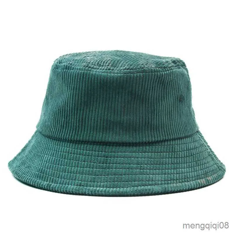Szerokie brzegowe czapki nowe jesienne retro kubełko designer mody streetwear fisherman czapki plażowe czapkę na zewnątrz unisex r230607