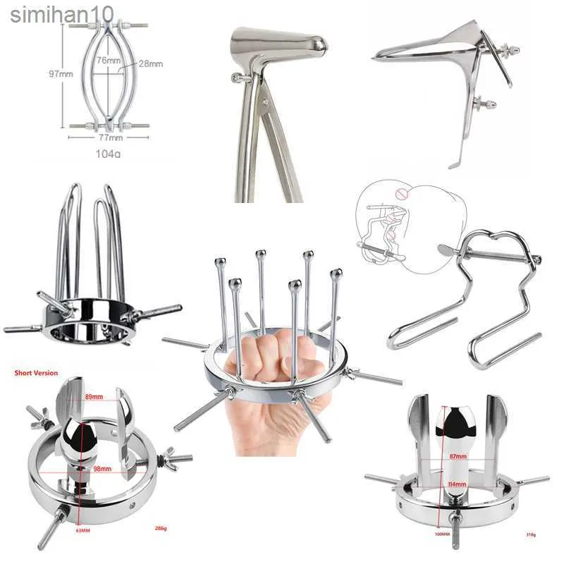 Nieuwe Verstelbare Enorme Anale Speculum Expander Anale Plug Extender Vaginale Anus Dilatator Grote Butt Plug Speeltjes Voor Vrouwen /mannen/Koppels L230518