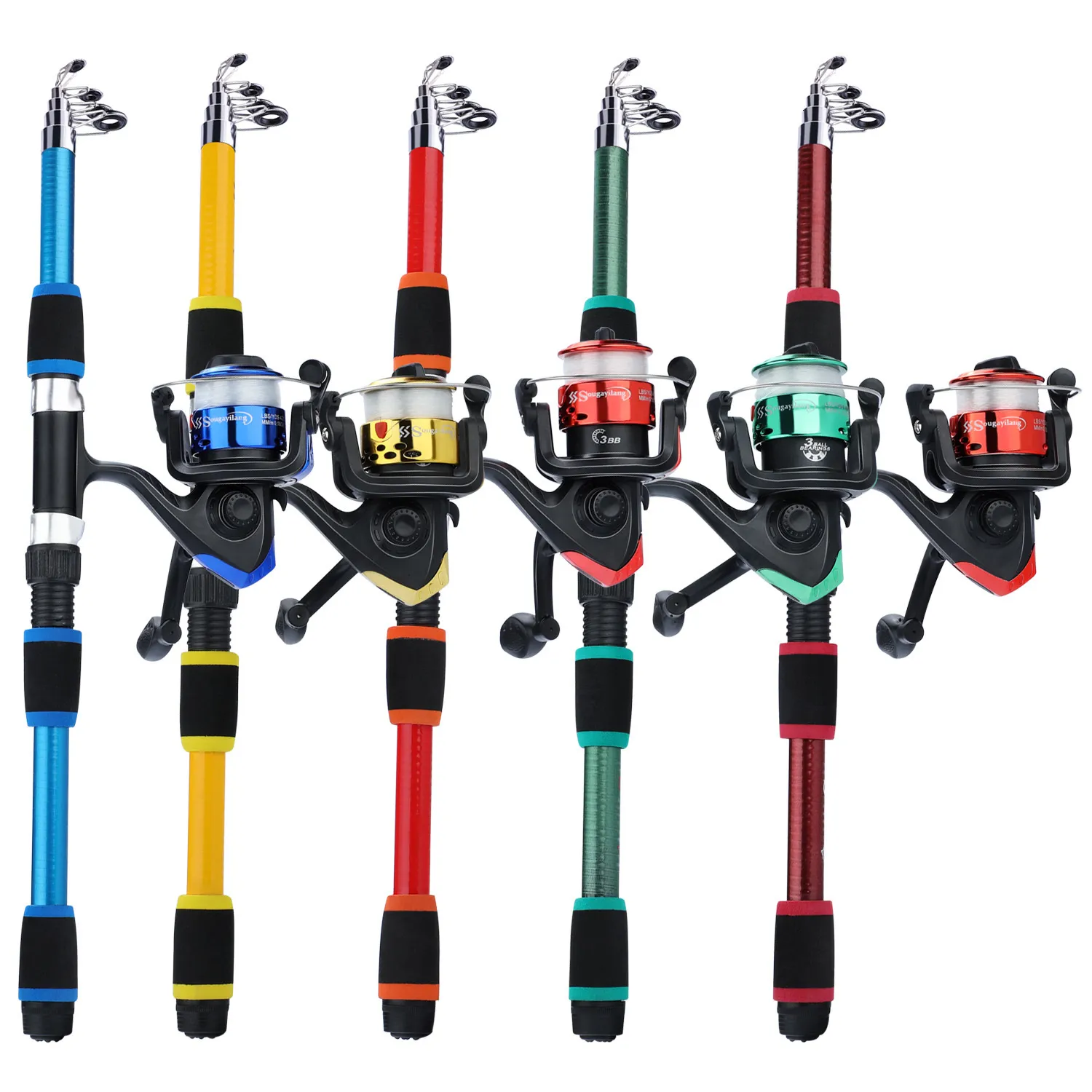 Rod Reel Combo Sougayilang Kids Fishing Pole Set Full Kits With Telescopic  Fishing Rod And Spinning Reel Baits Hooks Saltwater Travel Pole Set  230607TE8J From Chinastore12, $125.44