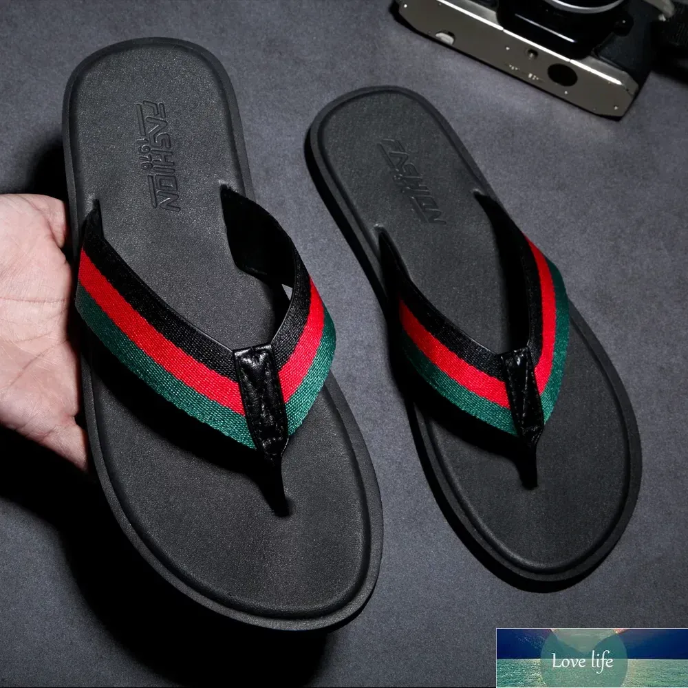 Wholesale flip flops men rubber indoor bathroom house soft summber beach slippers