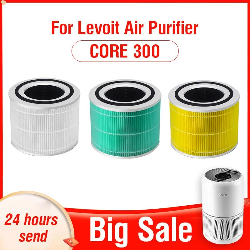 Parts PM2.5 Hepa Filter for Levoit Air Purifier Core 300 Levoit Activated Carbon Filter Core 300 Levoit Air Purifier Filter Core 300