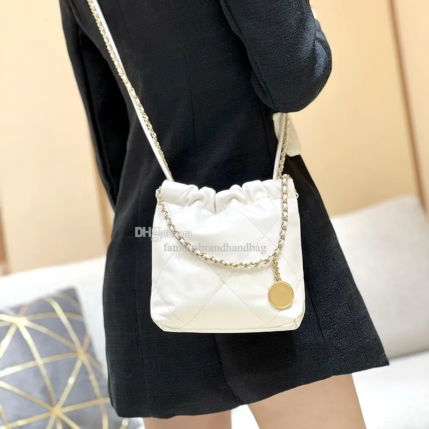 Designer Mini Handbag Calfskin Crossbody Bag 10A Mirror quality Chain Bag Genuine Leather Shoulder Bag With BOX C5023