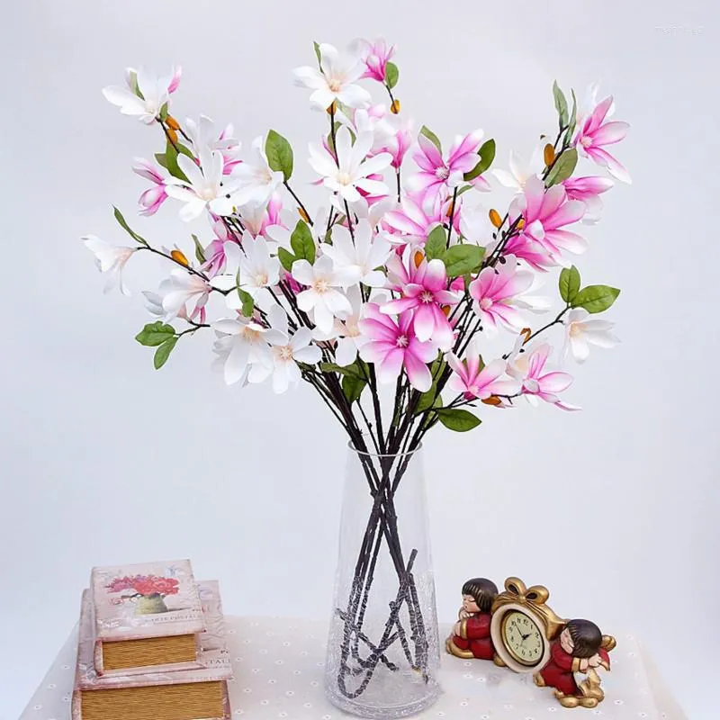 Decorative Flowers Artificial Flower Simulation Kapok Silk Flowerw Plants Wedding Home Decoration