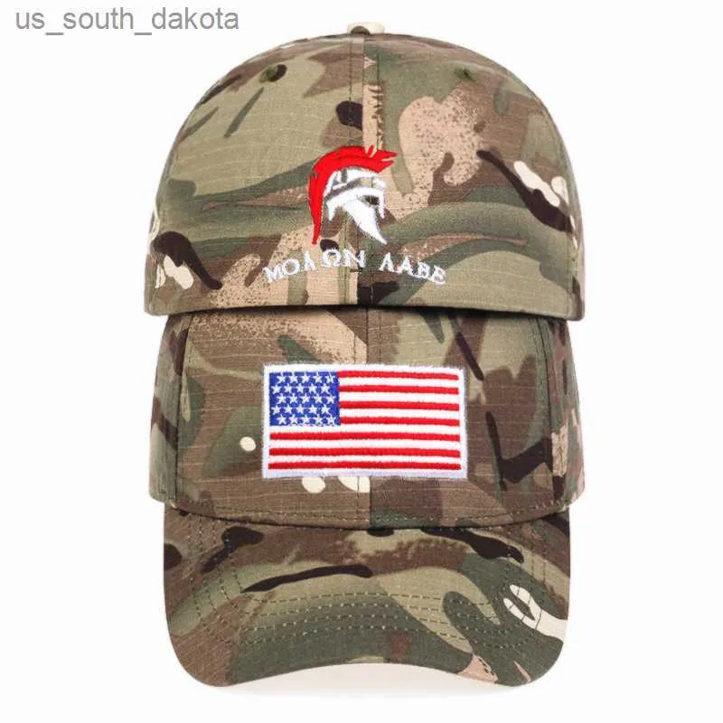 Nouvelle mode casquette de baseball hommes tactique militaire papa chapeau joint dos avec drapeau américain unisexe Hip Hop chapeaux sport casquettes snapback L230523