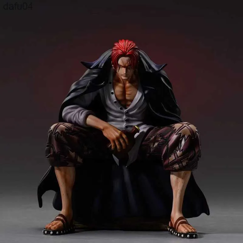 17cm One Piece Figure Chronicle Master Stars Plece The Shanks Action Figure PVC Figurine Anime Collection Model Toys Gifts L230522