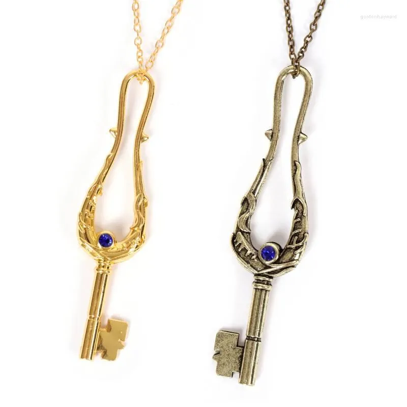 Chaînes DAZCOS 2 pièces Couple collier Suzume No Tojimari Cosplay Anime Munakata Souta porte-clés pendentif bijoux accessoires cadeau