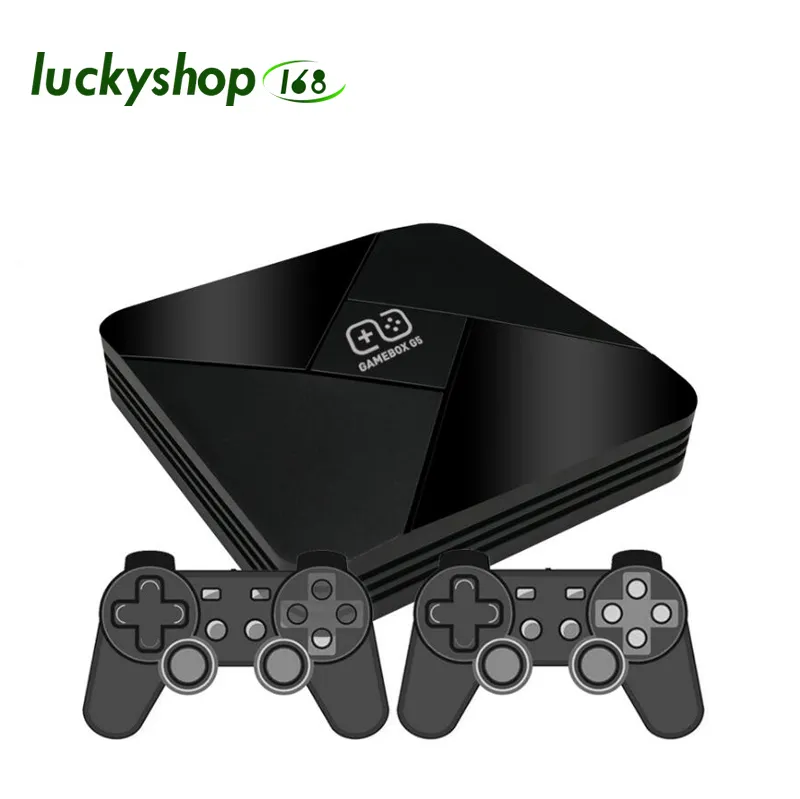 Game Box G5 Home Console per videogiochi Dual System 4K HD Built-in 16 GB 50000 giochi Wireless Dual Joystick 50 Simulatori per PSP N64