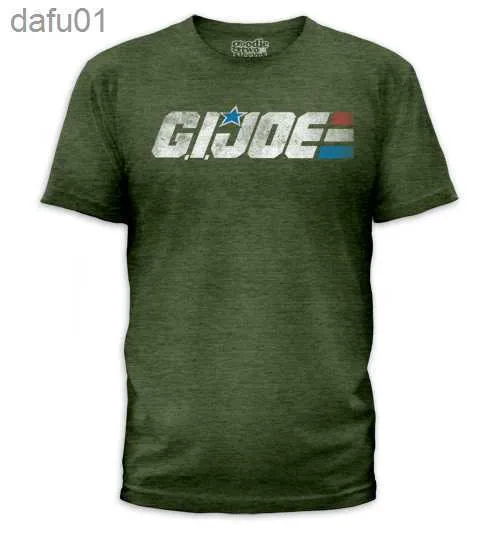 Drôle T-shirt Hommes Nouveauté T-shirt Gi Joe T-shirt Rétro Hipster Date Lettre Imprimer L230520