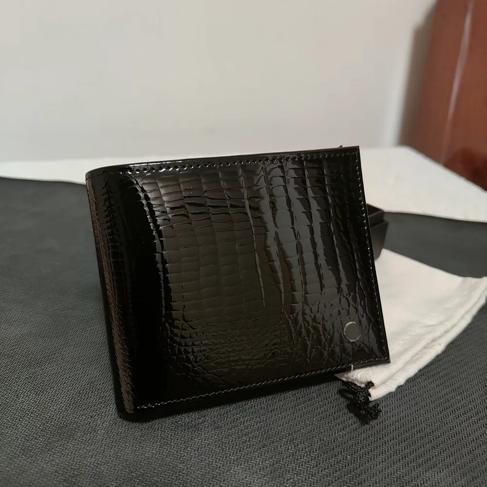Billeteras de hombres fahion billeteras de cuero genuino billetera para hombre bolso corto con soportes para tarjetas de bolsillo de monedas de alta calidad