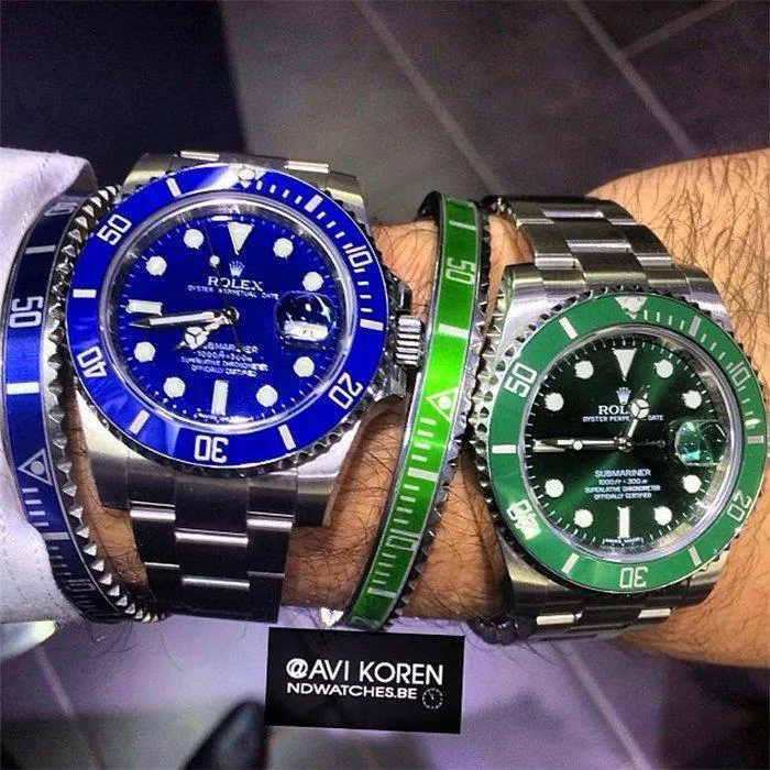 Speedometer Rolex Stahlarmband Armreifenmanschettenwache