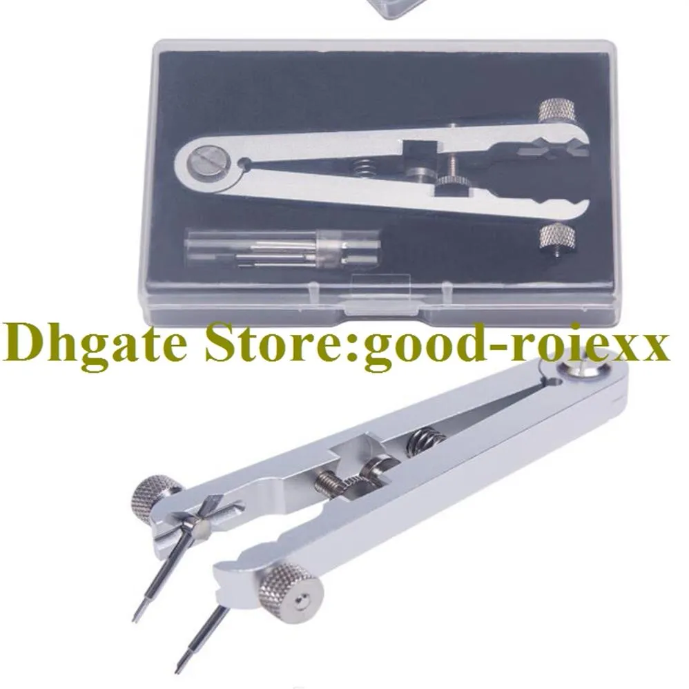 6825 standaard spring bar tang armband verwijderen horloge tang remover vervangen tool pincet roestvrij staal 316L mannen dames horloges273e