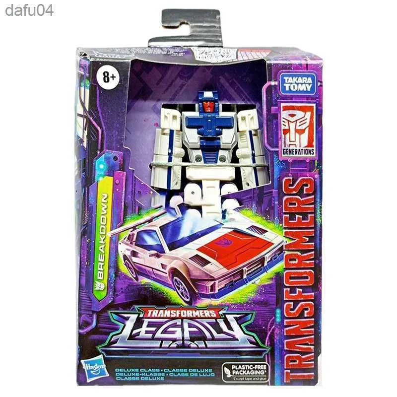 Transformers Legacy Evolution Deluxe Classe Ação Ação Figura Modelo Toy L230522