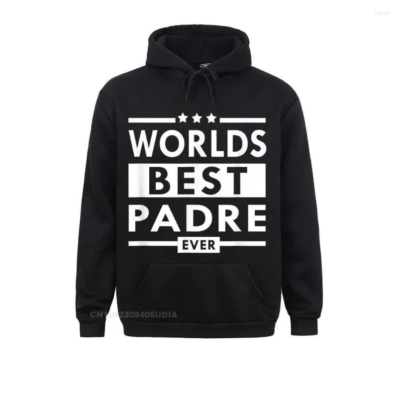 Men's Hoodies Unique Mens World's Padre Ever Shirt Spanish Father Hoodie Fall Discount Sportswears Women's Sweatshirts