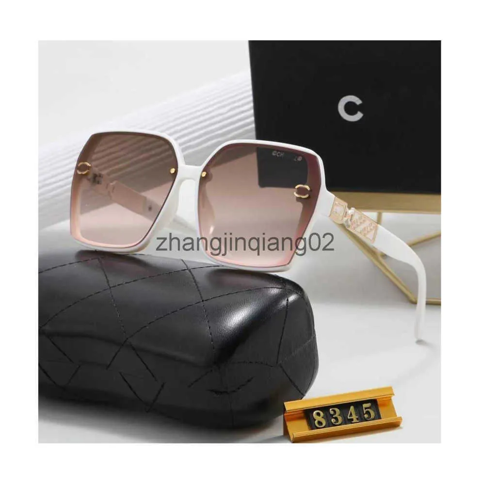 Дизайнер Chanells Glasses Channelsunglasses Cycle Luxury Fashion Sports Polarize Sunglass Мужчины женщины Винтажный бейсбол Новое вождение защиты от ультрафиолета белые солнцезащитные очки