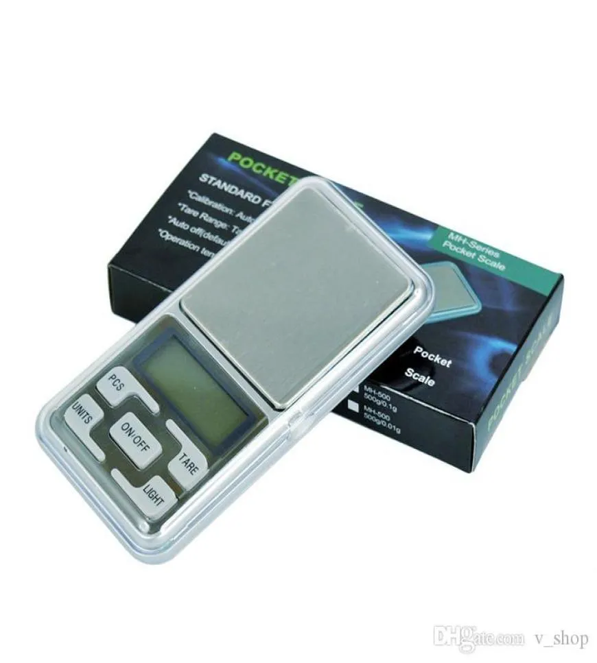 Wholesale Mini Electronic Pocket Scale 100g 200g 001g 500g 01g Jewelry