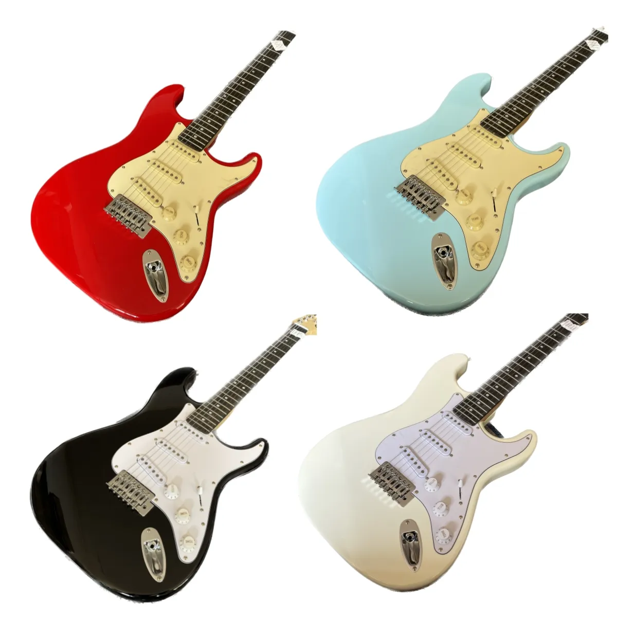 في المخزون الجديد ، نائب الرئيس الجديد للغيتار الكهربائي ألوان متعددة للاختيار من بين Guitarra Eletrica عالية الجودة Guitare