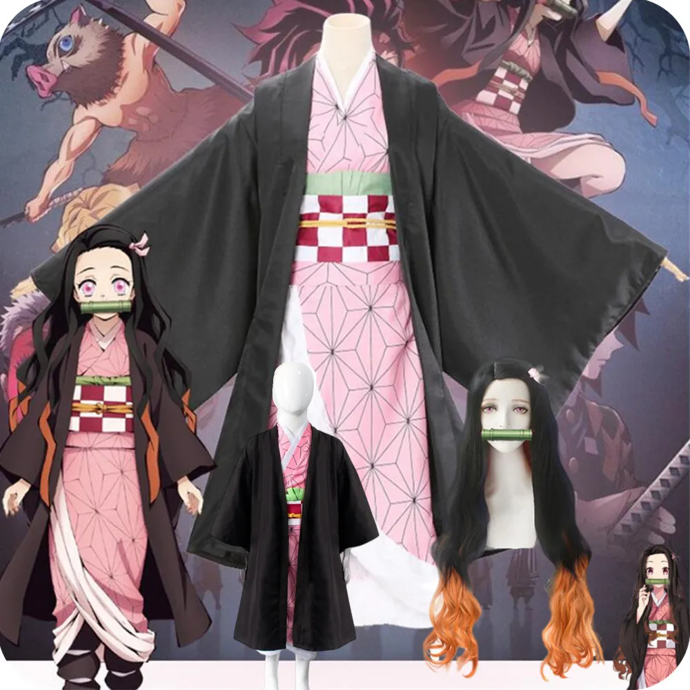 Demon Slayer: Kimetsu No Yaiba Kamado Nezuko Kimono Suit Women