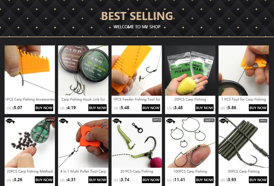 Fishing Accessories Carp Maggot Clip Bait Ring Hooks Sting Boilie Pin Spike  Live Lure Hook Chod Hair Rig Tackle 230606 From 7,1 €