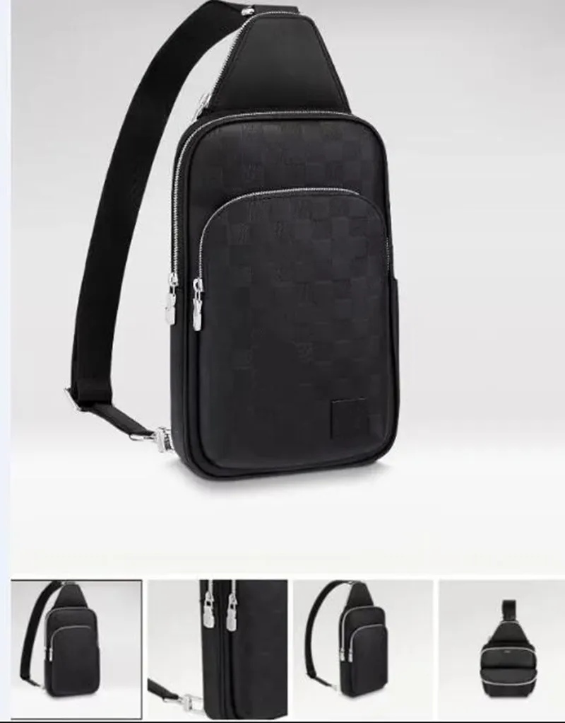 10a Quality Avenue Sling Bag Designer мешки женская мужская сумочка сумочка мешки с кожаными мешками на плече.