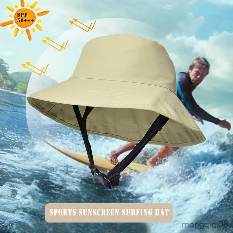 قبعات واسعة الحافة الرجال والنساء شاطئ الحماية من أشعة الشمس ركوب الأمواج الصياد حوض الحوض القبعة كبيرة Sunshade Cap R230607