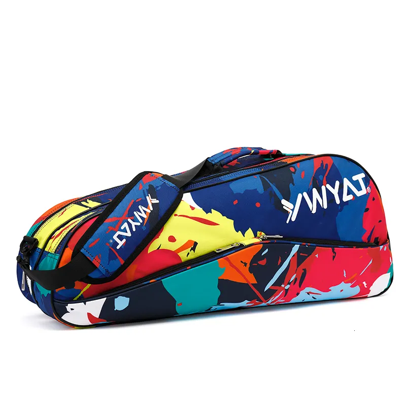 YWYAT Youth Tennis Bag Large Capacity Double Compartment For 3