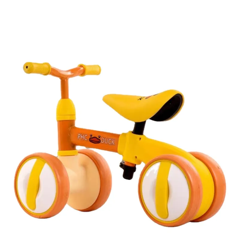 Equilibrio per bambini Auto senza pedale Bambino a quattro ruote Altalena Auto per bambini Giro su veicoli Girello Bicicletta per bambini Triciclo per bambini