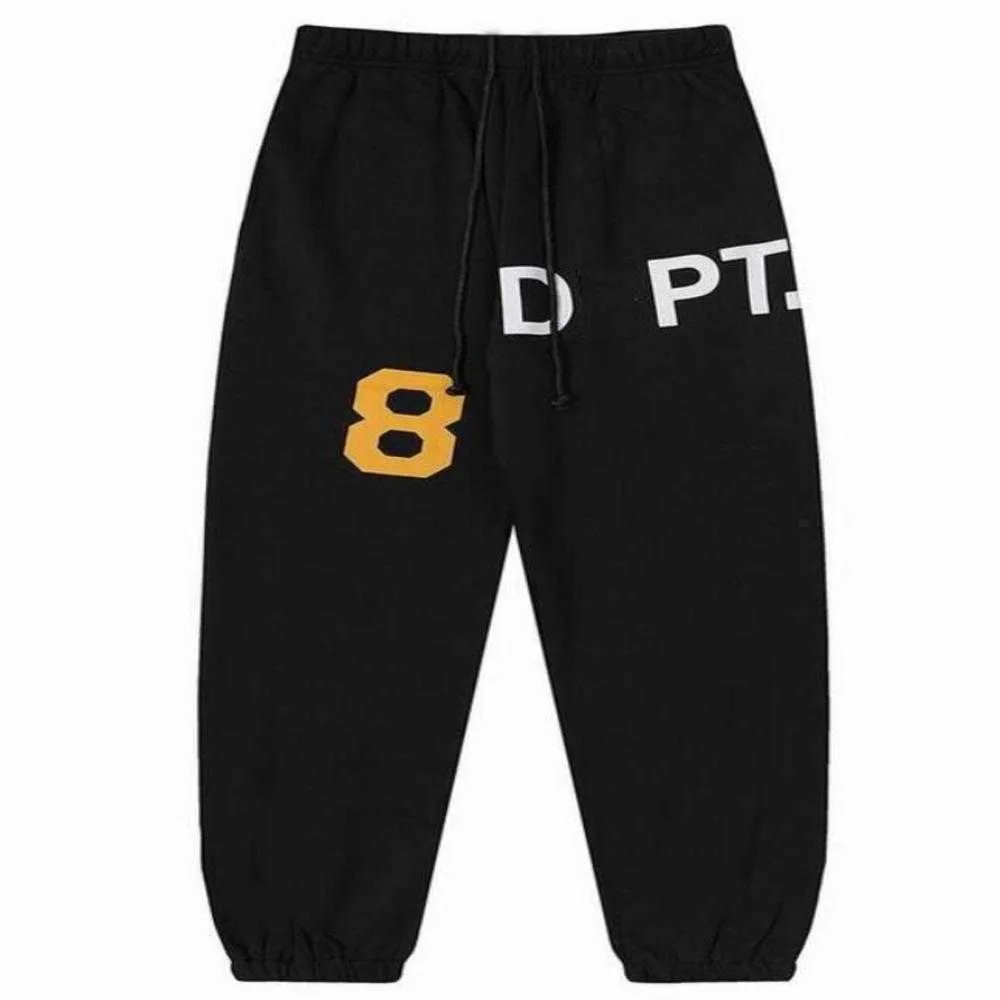 Calças masculinas Calças de moletom de grife masculinas joggers com estampa de letras manchadas femininas calças folgadas tamanho 31