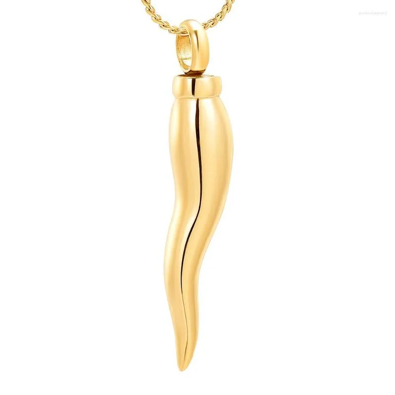 Italian horn 2024 cremation jewelry