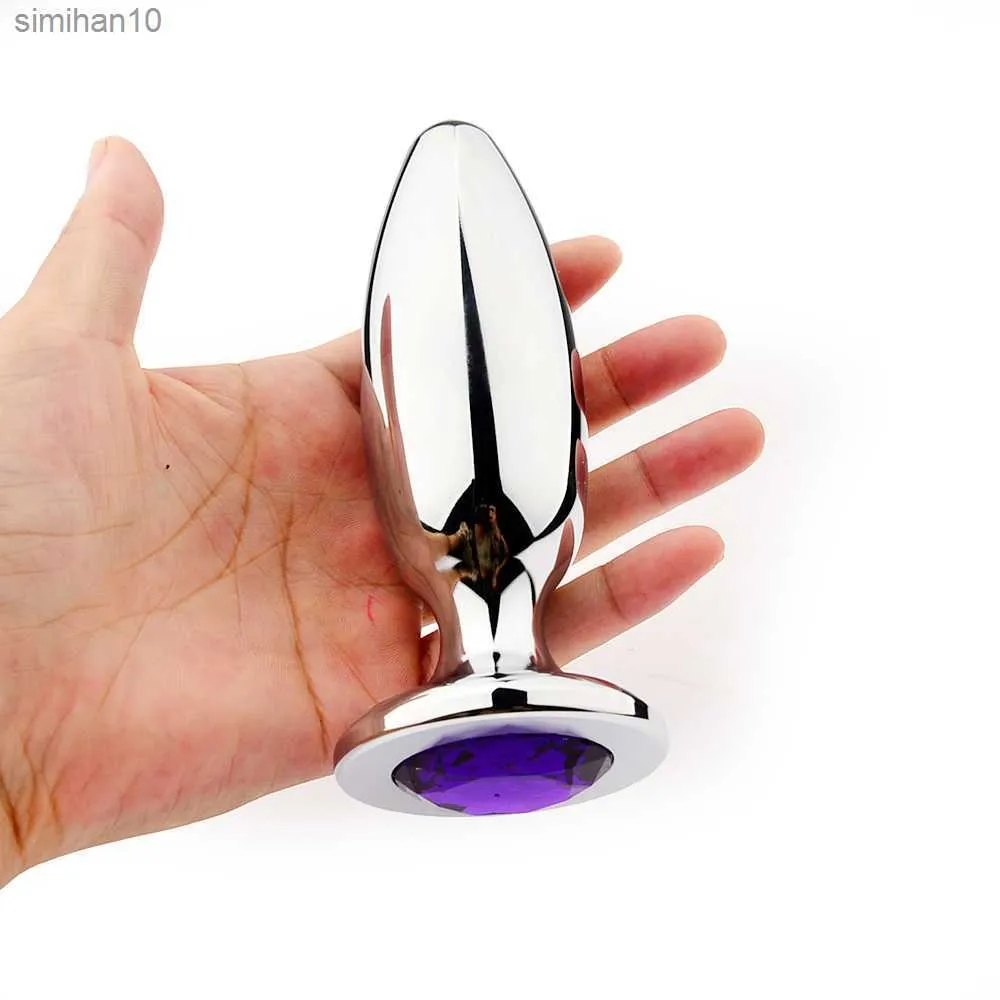 Hot! Metal Anal Plugs Smooth Stainless Steel Butt... From Simihan10, $7.92 