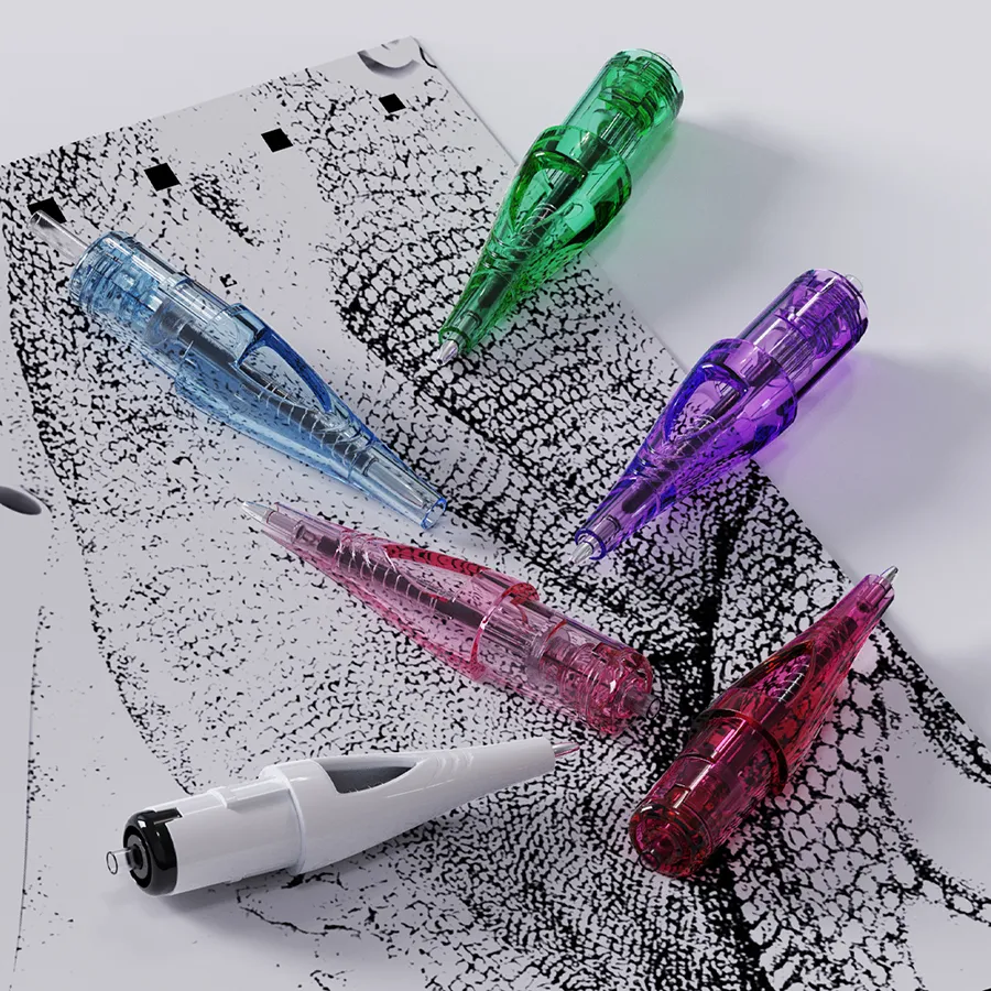 Dragonhawk Practice Dragonhawk Ballpoint Tattoo Cartridge needles awge for Beginner ...