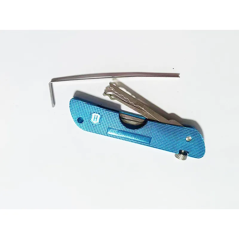 Haoshi Tools Folding Keychain Knife Fold Pick Tool Style 20 In 1 Lock Pick  Set Locksmith From Kywel_obd, $21.09