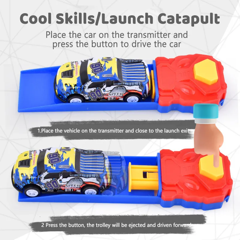 Jumping catapult remote control car hot sale