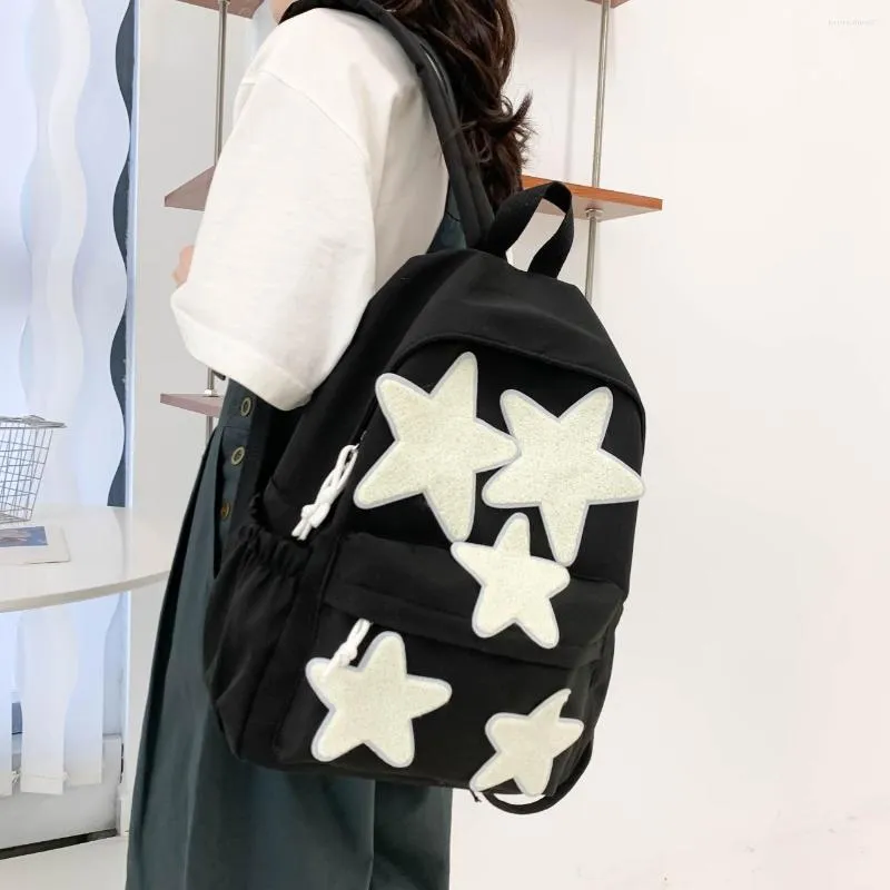 Sacs d'école femmes mignon sac à dos Y2K respirant grande capacité voyage sac à dos tendance pour adolescents filles femme