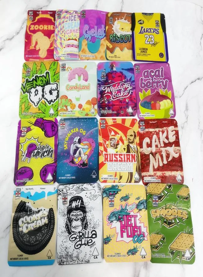 35g Zookies BAG BOYZ Gelato Ice Cream Gorilla Glue 4 Weeding Cake Mix