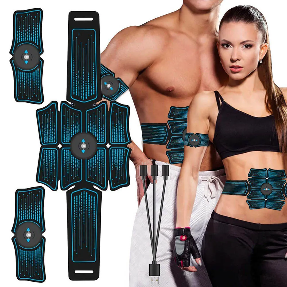 Core Abdominal Trainers Eletroestimulador EMS Muscle Stimulator Electric Massager Electrostimulation Hip Trainer Home Gym Fitness Equipment 230606