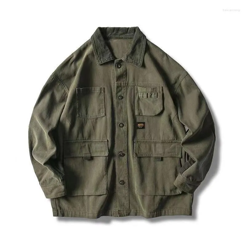 DHgate.com:Japanese Style Vintage Work Jacket - Fashionable