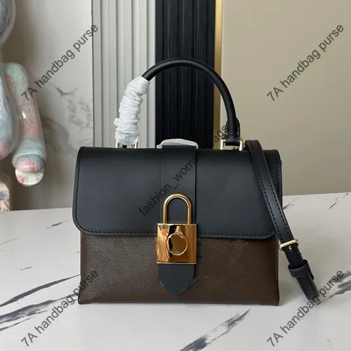 7A TOP Qualité Avec boîte designer Luxe Femmes Locky BB Sacs à main M 44141 Sacs fourre-tout à bandoulière Mode Toile classique Sac à bandoulière en cuir véritable Sacs à main de luxe