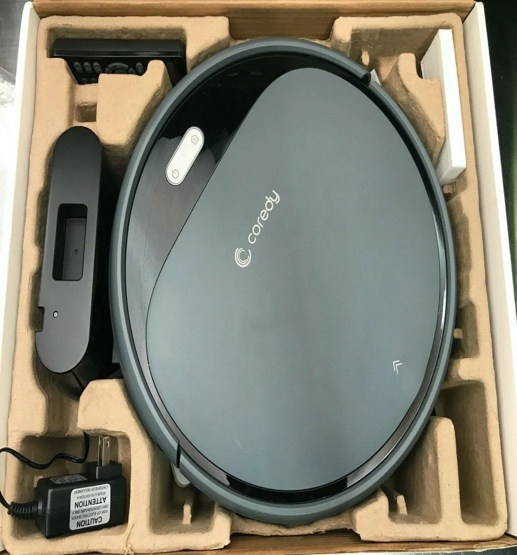 Coredy R300 Robot Vacuum Cleaner Thin Quite Automatic W Docking
