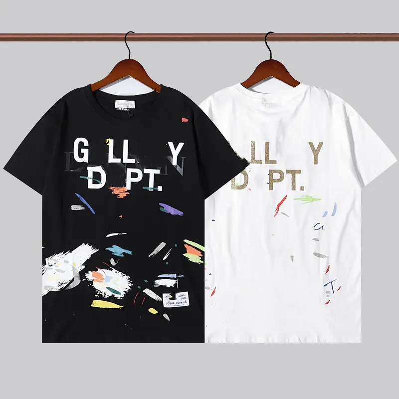 G ALLERY D EPT Designer T-shirts Tryckt Mode man GALLE T-shirt Bomull Casual T-shirts Kortärmad Lyx Hip Hop Streetwear T-shirts STORLEK S-XxL 8330