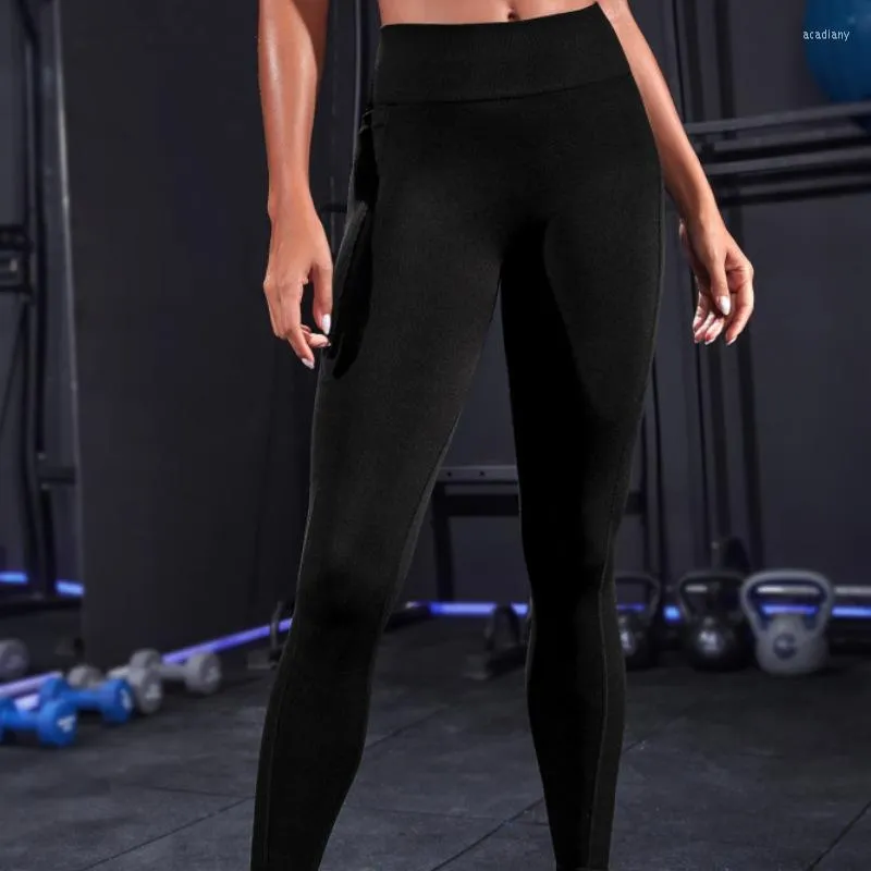 Active Pants Women Workout Leggings High Waisted Gym Yoga met zakken Buttery Soft