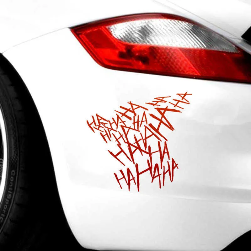 HAHAHA Reflective Car Body Stickers For Predator Helmets, Window ...